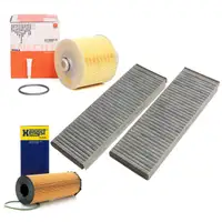 Inspektionskit Filterpaket Filterset f&uuml;r Audi A6 4F C6 2.7TDI 3.0TDI ab Fgst.Nr.