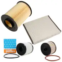 Inspektionskit Filterpaket Filterset f&uuml;r Ford Focus II Volvo C30 C70 S40 II V50