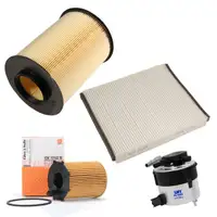 Inspektionskit Filterpaket Filterset f&uuml;r Ford Focus II Volvo C30 S40 II V50 1.6D