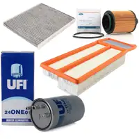 Filterpaket Filterset f&uuml;r Fiat 500 / C (312) 1.3D 95 PS Ford KA (RU8) 1.3TDCi