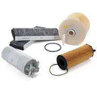 Inspektionskit Filterpaket Filterset f&uuml;r AUDI A6 C6 2.7 / 3.0 TDI ab BJ 10.2008