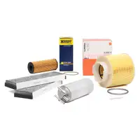 Inspektionskit Filterpaket Filterset f&uuml;r AUDI A6 C6 2.7 / 3.0 TDI ab BJ 10.2008