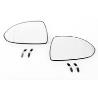 2x Au&szlig;enspiegel Spiegelglas ELEKTRISCH f&uuml;r OPEL Corsa D bis Fgst. links + rechts