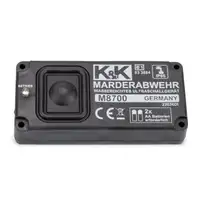 K&K M8700 Marderabwehrger&auml;t wasserdichtes Ultraschallger&auml;t Batteriebetrieb