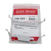 2x Haltefeder Bremssattel BMW E39 M5 Kombi 540i E38 740i X33 E53 X5 E83 vorne
