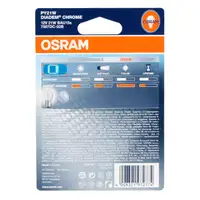 OSRAM Kugellampensatz Blinkerlampe PY21W DIADEM CHROME 12V 21W 7507DC-02B
