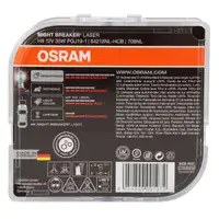 2x OSRAM Gl&uuml;hlampe H8 NIGHT BREAKER LASER 12V 35W PGJ19-1 next Generation +150%