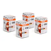 4x OSRAM Lampe Halogenlampe Gl&uuml;hlampe H7 ORIGINAL LINE 12V 55W PX26d 64210