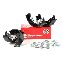 ZIMMERMANN Bremsbacken Satz hinten inkl. Federn f&uuml;r FIAT PANDA 312 PUNTO 199