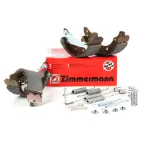ZIMMERMANN Bremsbacken inkl. Federn f&uuml;r Audi 80 A2 VW Golf 3 Lupo Passat Polo