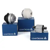 LEMF&Ouml;RDER 2 Motorlager + 1 Getriebelager MERCEDES W203 C220CDI W211 E200-270CDI