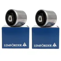 2x LEMF&Ouml;RDER Querlenkerlager BMW 3er E90 E91 E92 X1 E84 Vorderachse hinten