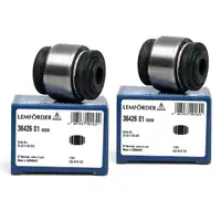 2x LEMF&Ouml;RDER Querlenkerlager BMW 1er E81-88 F20 3er E90-93 F30 F31 X1 E84 hinten