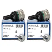 2x LEMF&Ouml;RDER Traggelenk MERCEDES C219 W211 S211 W220 R129 R230 R231 vorne unten