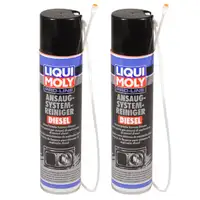 2x 400ml LIQUI MOLY PRO LINE Ansaugsystemreiniger Ansaug-System-Reiniger Diesel