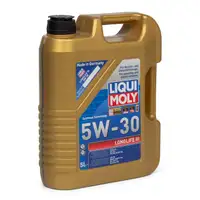 LIQUI MOLY 20647 Motor&ouml;l &Ouml;l 5W30 LONGLIFE III VW 504/507.00 LL04 MB 229.51 - 5L