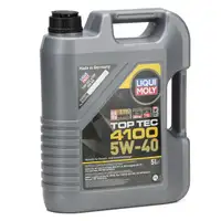 LIQUI MOLY Motor&ouml;l &Ouml;l TOP TEC 4100 5W40 5W-40 6L 6Liter 3700 + 3701