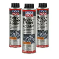 3x 300ml LIQUI MOLY 1009 Hydro-St&ouml;&szlig;el-Additiv Hydrost&ouml;ssel Reiniger &Ouml;l Additiv