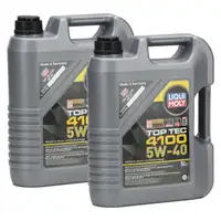 LIQUI MOLY Motor&ouml;l &Ouml;l TOP TEC 4100 5W40 5W-40 10L 10Liter 3701