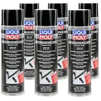 LIQUI MOLY 6111 Unterboden-Schutz Unterbodenschutz Bitumen SCHWARZ 6x 500 ml