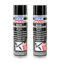 LIQUI MOLY 6100 Wachs-Unterboden-Schutz Unterbodenschutz ANTHRAZIT 2x 500 ml