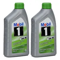 Mobil 1 ESP X3 C40 Motor&ouml;l &Ouml;l 0W-40 0W40 dexos2 PORSCHE C40 VW 511.00 - 2 Liter