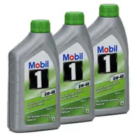 Mobil 1 ESP X3 C40 Motor&ouml;l &Ouml;l 0W-40 0W40 dexos2 PORSCHE C40 VW 511.00 - 3 Liter