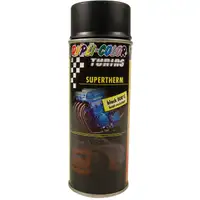 DUPLI-COLOR Schutzspray Schutzlack Supertherm Hitzelack Schwarz 400ml 191794