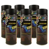 DUPLI-COLOR 191794 Schutzspray Schutzlack Supertherm Hitzelack Schwarz 3x 400ml