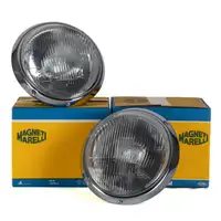 2x MAGNETI MARELLI 710301800101 Scheinwerfer HALOGEN PORSCHE 911 1969-83 vorne 91163111300