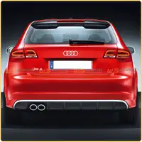 MAGNETI MARELLI Heckleuchten LED f&uuml;r AUDI A3 S3 RS3 (8PA) Sportback + Adapter