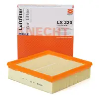 KNECHT / MAHLE LX220 Luftfilter AUDI 100 200 PORSCHE 924 2.0 VW POLO T1 T2 T3