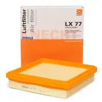 KNECHT / MAHLE LX77 Luftfilter f&uuml;r PORSCHE 911 3.2 / 3.2 SC Carrera 207-231 PS