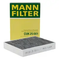 MANN Innenraumfilter Aktivkohle CUK25001 f&uuml;r BMW F20 F21 F22 F23 F30-34 F32-36