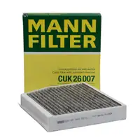 MANN Innenraumfilter Aktivkohlefilter CUK26007 MERCEDES W176 W246 C117 X117 X156