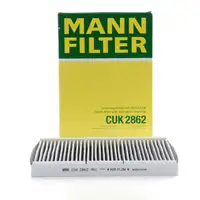 MANN Innenraumfilter Aktivkohle CUK2862 f&uuml;r AUDI A3 8L TT SKODA VW GOLF 4 POLO