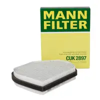 MANN Innenraumfilter Aktivkohlefilter CUK2897 MERCEDES W202 S202 W210 S210 R170
