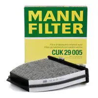 MANN Innenraumfilter Aktivkohlefilter CUK29005 f&uuml;r MERCEDES W204 W212 X204 R231