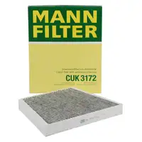 MANN Innenraumfilter Aktivkohlefilter CUK3172 MERCEDES CLS C219 E-KLASSE W211