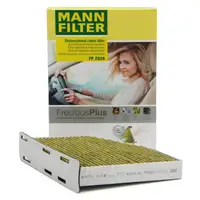 MANN-FILTER Innenraumfilter FP2939 f&uuml;r Allergiker VW Golf V 5 VI 6 Passat Touran