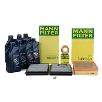 MANN Inspektionskit + 7 L ORIGINAL BMW 5W30 Motor&ouml;l 7er E65 E66 E67 730i 258 PS