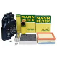 MANN Inspektionskit + 6 L ORIGINAL BMW 5W30 Motor&ouml;l 114-125d 218-225d 316-325d