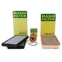 MANN Inspektionskit Filterpaket Filterset f&uuml;r BMW 7er E65 E66 E67 730i 231 PS