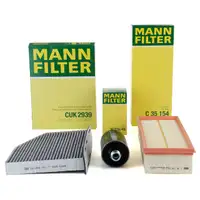 MANN Inspektionskit f&uuml;r AUDI A3 8P Q3 SEAT SKODA VW GOLF 6 PASSAT 1.8/2.0 TFSI