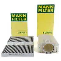 MANN Inspektionskit Filterpaket f&uuml;r MERCEDES-BENZ S-KLASSE W221 S250CDI 204 PS