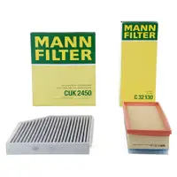 MANN Filterset f&uuml;r AUDI A4 (8K B8) A5 (8T 8F) Q5 (8R) 1.8 TFSI 2.0 TFSI 2.0 TDI