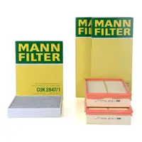 MANN Filterset f&uuml;r PORSCHE CAYENNE (92A) 4.8 4.2 DIESEL VW TOUAREG (7P5) 4.2 V8