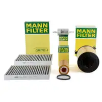 MANN Filterset f&uuml;r AUDI A3 (8P) VW GOLF PLUS GOLF V TOURAN (1T1 1T2) 2.0 FSI