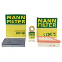 MANN Filterset f&uuml;r SEAT IBIZA IV V SKODA FABIA I II ROOMSTER VW FOX POLO 1.2