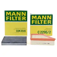 MANN Filterset f&uuml;r SEAT IBIZA IV V SKODA FABIA I II ROOMSTER VW FOX POLO 1.2